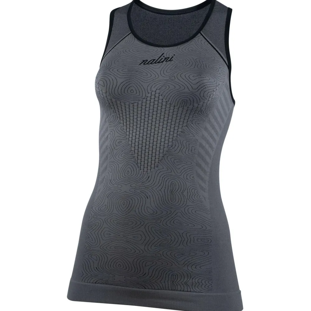 Nalini - Women's Tech Tank - Kunstfaserunterwäsche Grey