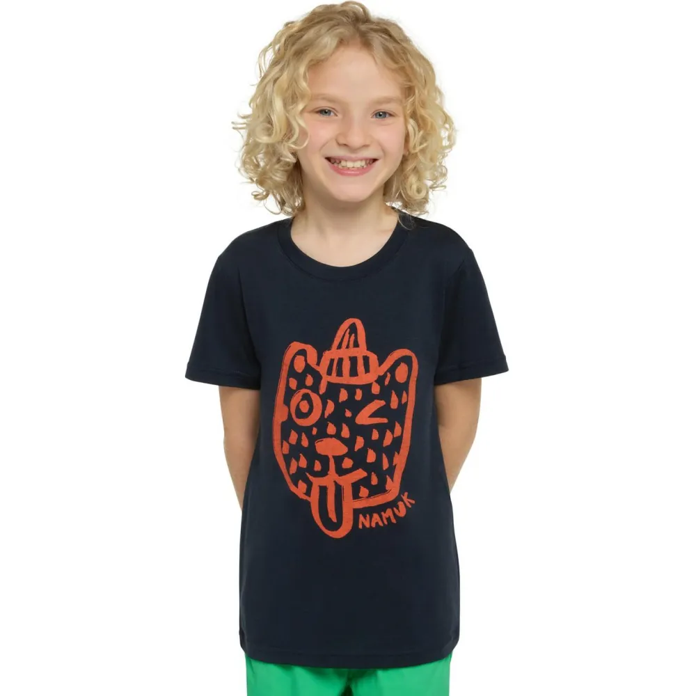 Namuk - Kid's Dea Merino T-Shirt Rascal - Merinoshirt True Navy Best