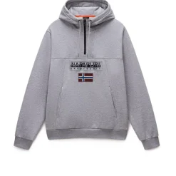 Napapijri - Burgee Half Zip Hoodie 2.0 - Hoodie Clearance