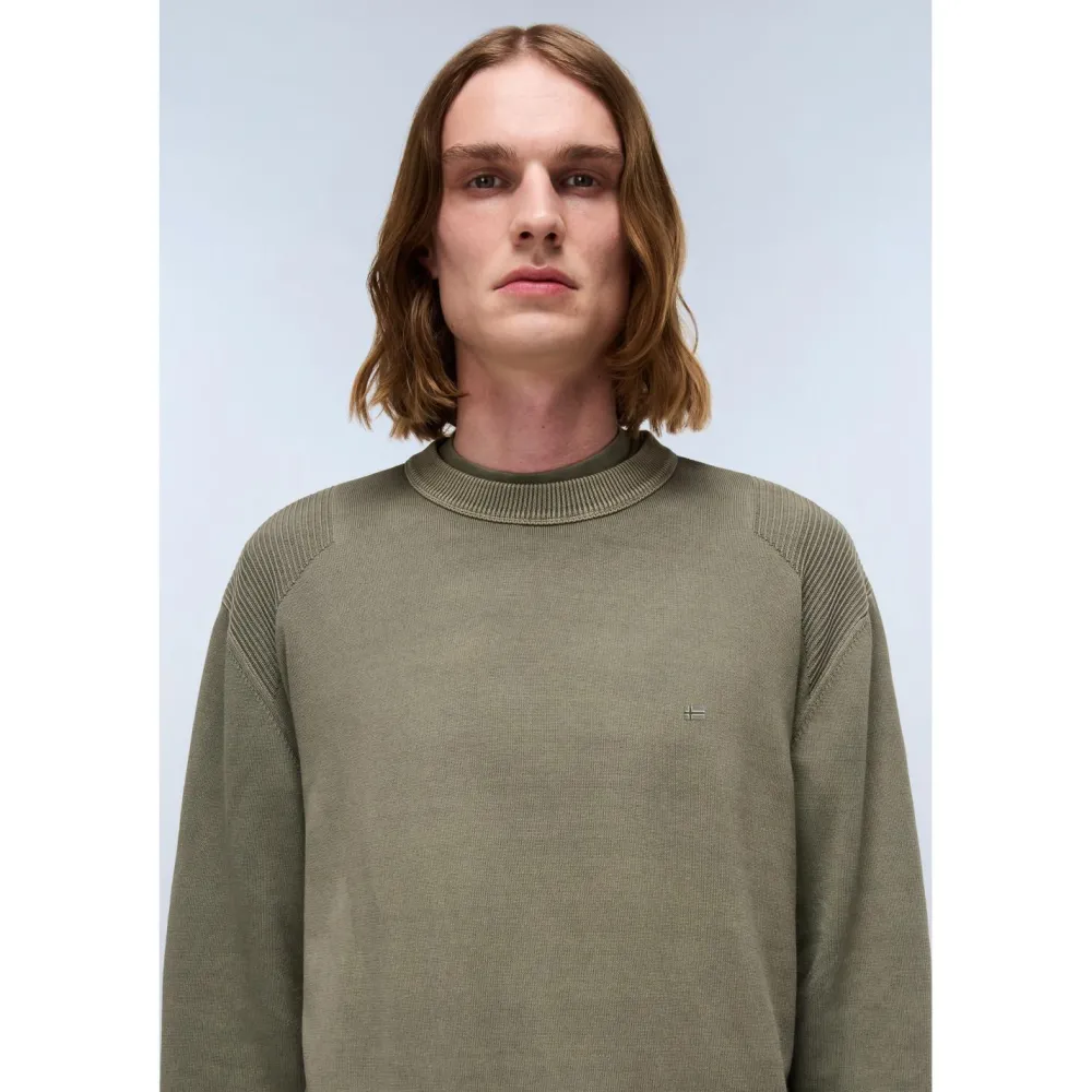 Napapijri - D-Aren Crew - Pullover Tea Leaf Sale