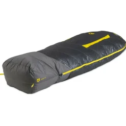 Nemo Trekkingausrüstung|Daunenschlafsäcke-- Sonic 0 - Daunenschlafsack Goodnight Grey / Goldfinch