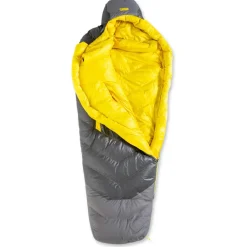 Nemo Trekkingausrüstung|Daunenschlafsäcke-- Sonic 0 - Daunenschlafsack Goodnight Grey / Goldfinch