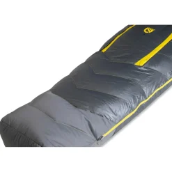 Nemo Trekkingausrüstung|Daunenschlafsäcke-- Sonic 0 - Daunenschlafsack Goodnight Grey / Goldfinch