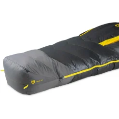 Nemo Trekkingausrüstung|Daunenschlafsäcke-- Sonic 0 - Daunenschlafsack Goodnight Grey / Goldfinch