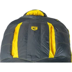 Nemo Trekkingausrüstung|Daunenschlafsäcke-- Sonic 0 - Daunenschlafsack Goodnight Grey / Goldfinch
