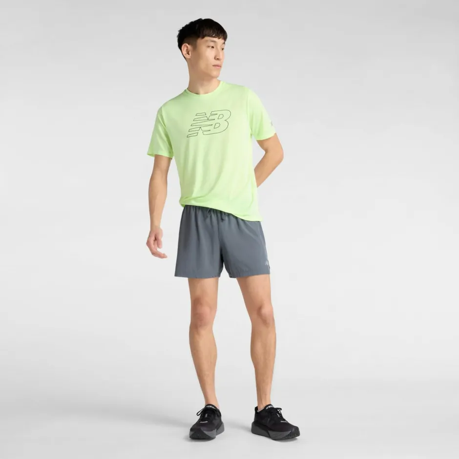 New Balance Fitnessbekleidung|Laufbekleidung-- Athletics Graphic T-Shirt V2 - Laufshirt