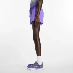 New Balance - RC Ultra Light Printed Short 3'' - Laufshorts Electric Purple Online
