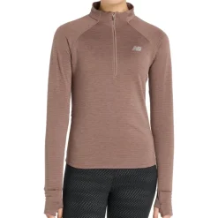 New Balance - Women's Athletics Heat Grid 1/2 Zip - Longsleeve Clearance