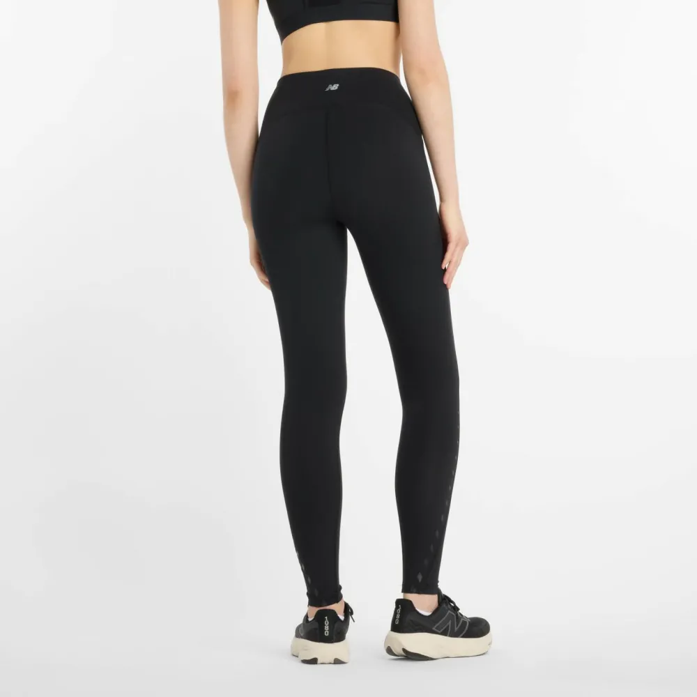 New Balance - Women's Athletics Reflective Heat High Rise 27'' - Lauftights Black Online