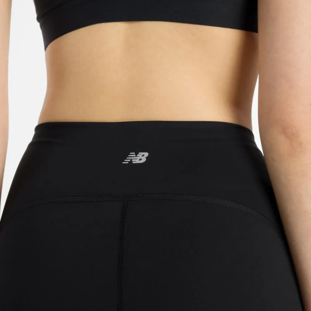 New Balance - Women's Athletics Reflective Heat High Rise 27'' - Lauftights Black Online