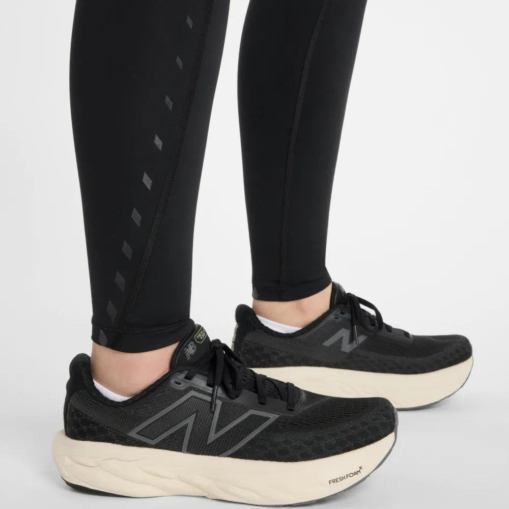 New Balance - Women's Athletics Reflective Heat High Rise 27'' - Lauftights Black Online