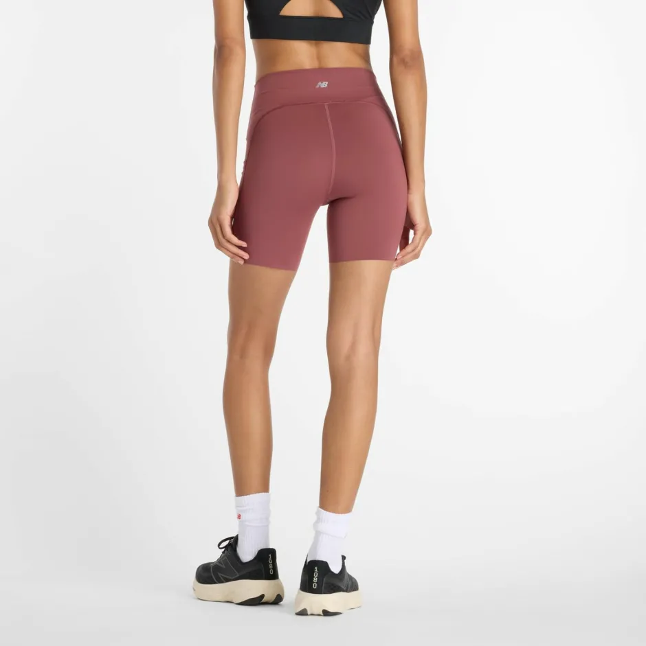 New Balance - Woen' eek Pocket High Rie hort 6'' - auftight