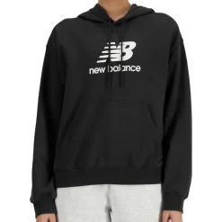New Balance - Woen' port Eentia French Terry ogo - Hoodie