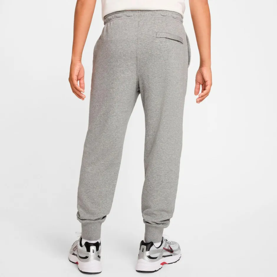 Nike Fitnessbekleidung|Hosen-- Club French Terry Joggers - Trainingshose Dark Grey Heather / Light Smoke Grey / White