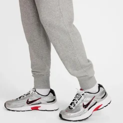 Nike Fitnessbekleidung|Hosen-- Club French Terry Joggers - Trainingshose Dark Grey Heather / Light Smoke Grey / White
