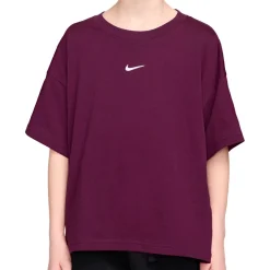 Nike Fitnessbekleidung|Shirts, Hemden & Longsleeves-- Girl's NSW Tee Boxy Essential LBR - Funktionsshirt