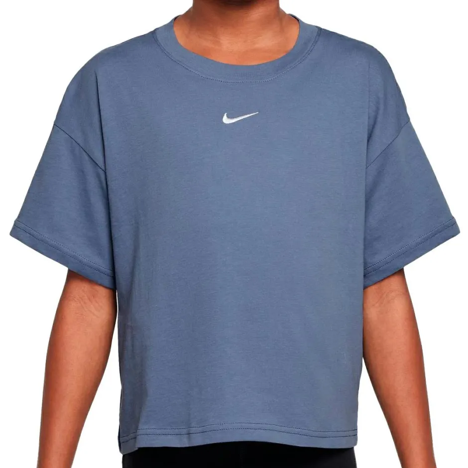 Nike Fitnessbekleidung|Shirts, Hemden & Longsleeves-- Girl's NSW Tee Boxy Essential LBR - Funktionsshirt