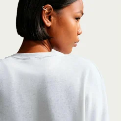 Nike Yogabekleidung|Fitnessbekleidung-- Women's NSW Chill FT Crew - Pullover Birch Heather / Black