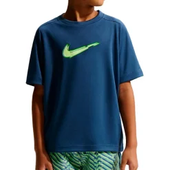 Nike - Boy's Dri-Fit Multi S/S Top Bold GX - Laufshirt Mystic Navy / White Best