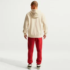 Nike - Club BB Full Zip Hoodie - Hoodie Light Khaki / Light Khaki / White Online