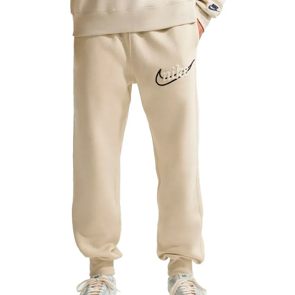 Nike Hosen|Alltagsbekleidung-- Club BB Jogger CTB - Freizeithose Light Khaki / Light Khaki / Obsidian