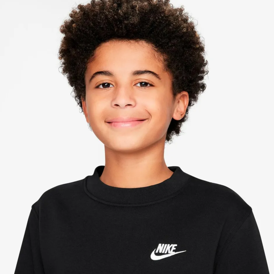 Nike Shirts, Hemden & Longsleeves|Alltagsbekleidung-- Kid's NSW Club Fleece Crew L/S - Longsleeve