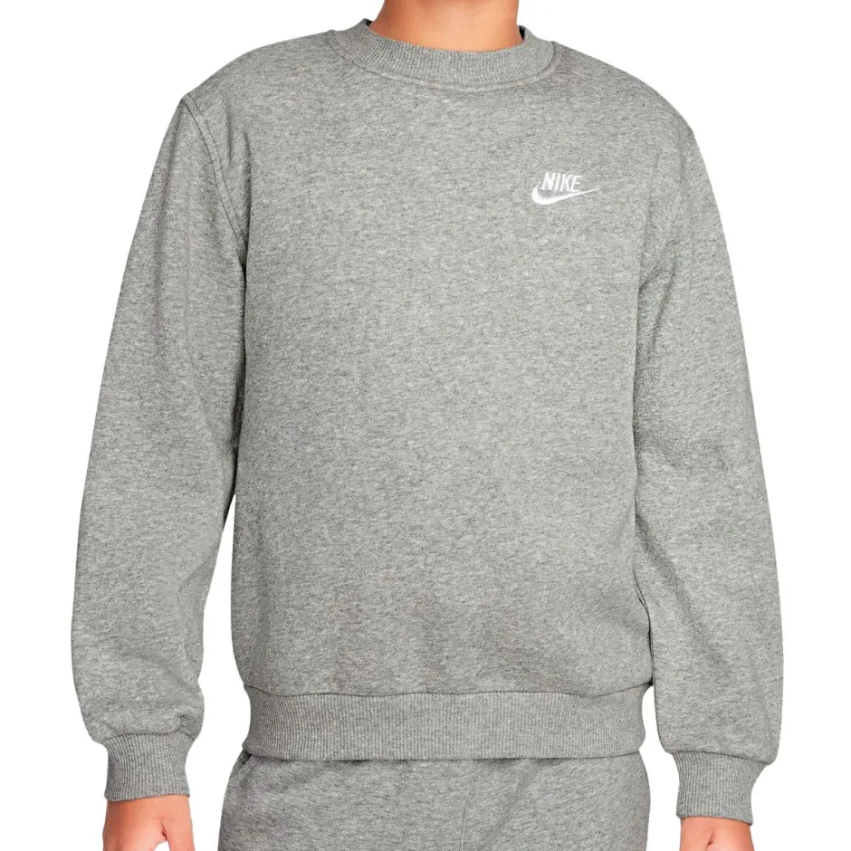 Nike Shirts, Hemden & Longsleeves|Alltagsbekleidung-- Kid's NSW Club Fleece Crew L/S - Longsleeve