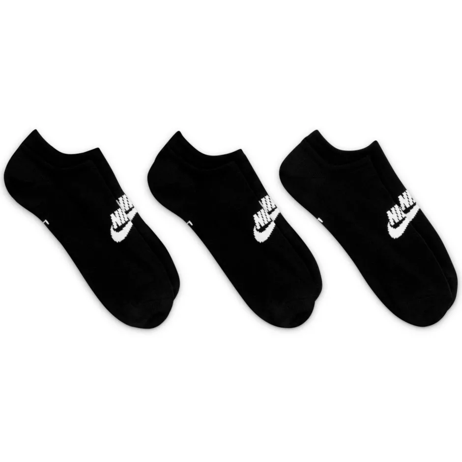 Nike Socken|Socken-- Sportswear Everyday Essential No Show 3-Pack - Multifunktionssocken Black / White