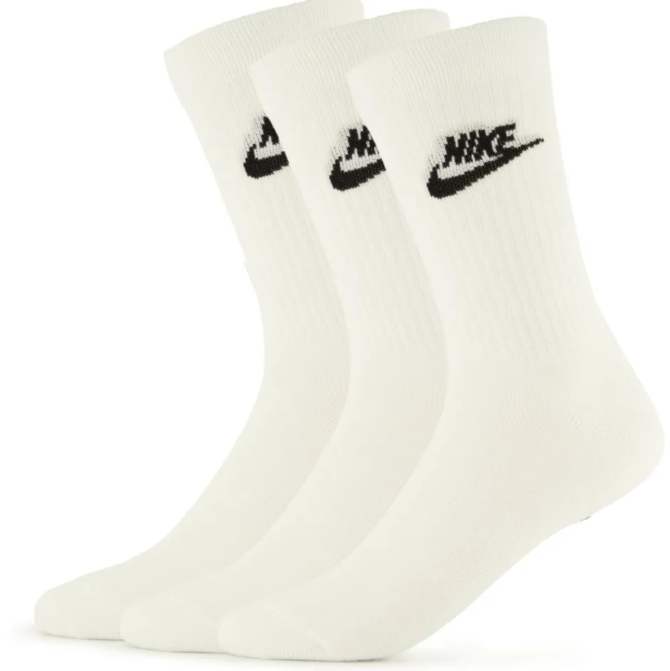 Nike Socken|Socken-- Sportswear Everyday Essential Crew Socks 3-Pack - Multifunktionssocken White / Black