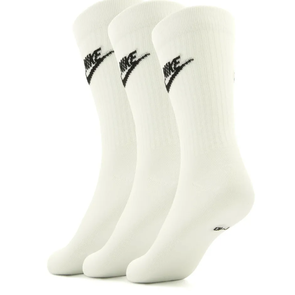 Nike Socken|Socken-- Sportswear Everyday Essential Crew Socks 3-Pack - Multifunktionssocken White / Black