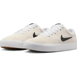 Nike - Women's Charge Suede - Sneaker White / Black / White / Gum Light Brown Online
