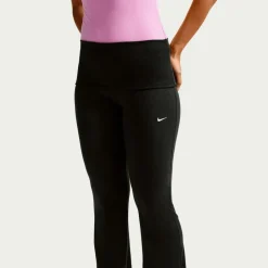 Nike Fitnessbekleidung|Hosen-- Women'S NSW Chill Knit RIB Pant - Trainingshose Black / Sail