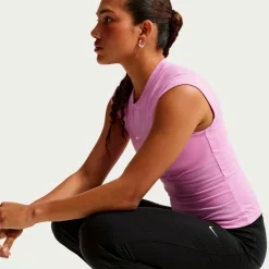 Nike Fitnessbekleidung|Hosen-- Women'S NSW Chill Knit RIB Pant - Trainingshose Black / Sail