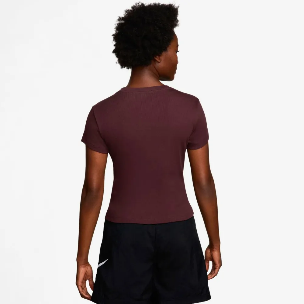 Nike - Women's Sportswear Tight Ribbed S/S T-Shirt - Funktionsshirt Best