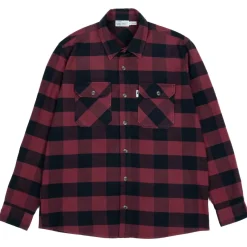 NIKIN Freizeitjacken|Shirts, Hemden & Longsleeves-- Treeplanter Overshirt Check - Hemd