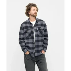 NIKIN Freizeitjacken|Shirts, Hemden & Longsleeves-- Treeplanter Overshirt Check - Hemd