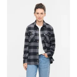 NIKIN Freizeitjacken|Shirts, Hemden & Longsleeves-- Treeplanter Overshirt Check - Hemd