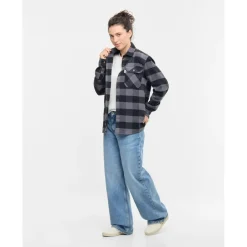 NIKIN Freizeitjacken|Shirts, Hemden & Longsleeves-- Treeplanter Overshirt Check - Hemd