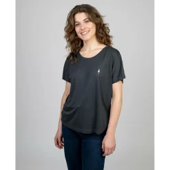 NIKIN T-Shirts|Shirts, Hemden & Longsleeves-- Women's Treeshirt Dolman - T-Shirt Dark Anthracite