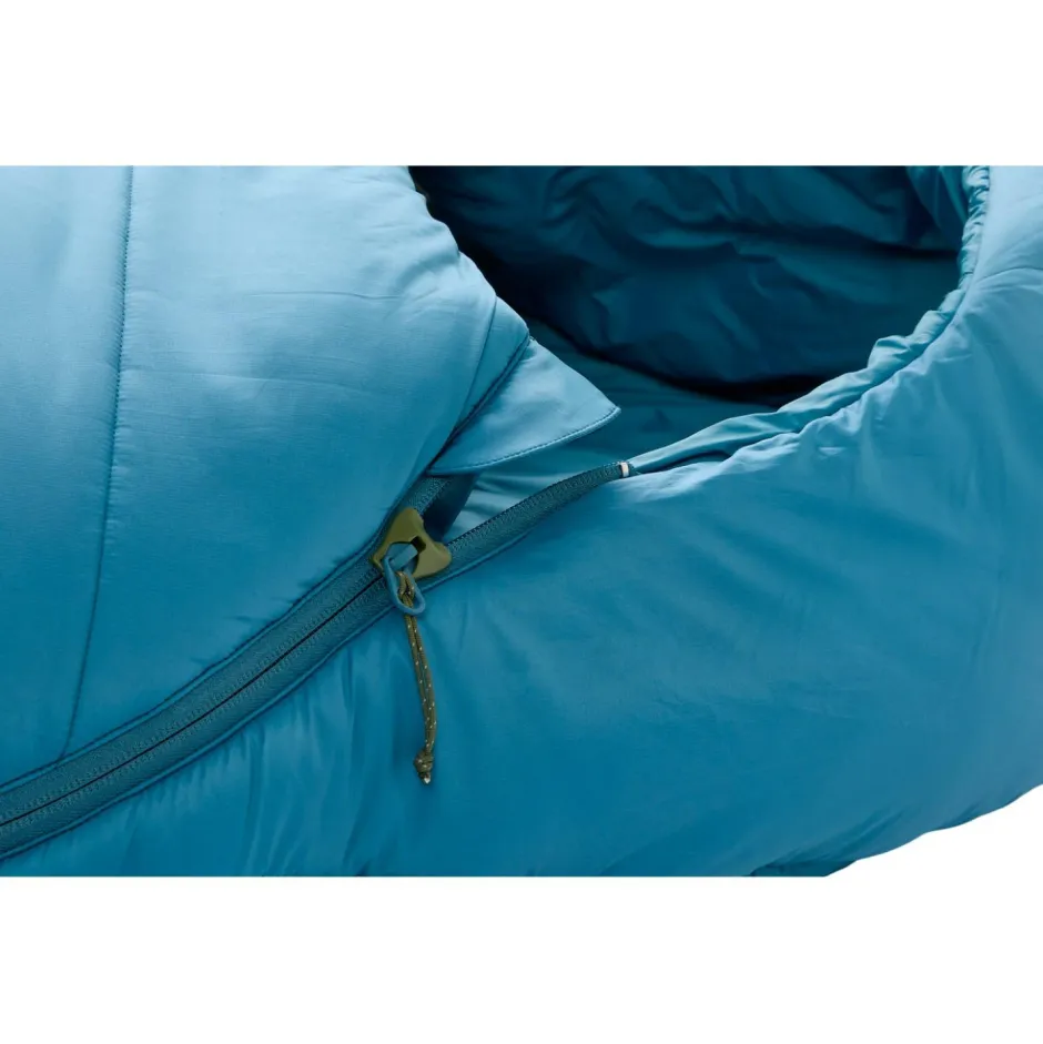 Nordisk Trekkingausrüstung|Kunstfaserschlafsäcke-- Bjarni -10° Mummy Sleeping Bag - Kunstfaserschlafsack Aegan Blue