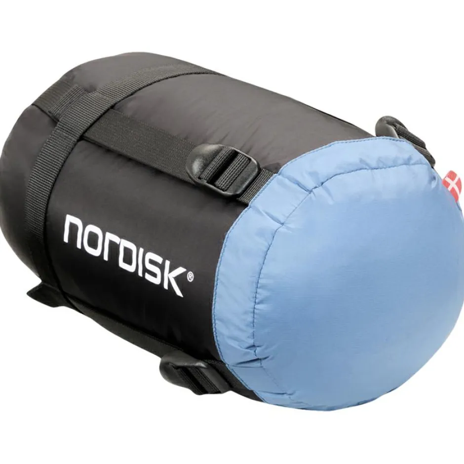Nordisk Trekkingausrüstung|Kunstfaserschlafsäcke-- Bjarni +10° Mummy Sleeping Bag - Kunstfaserschlafsack Aegan Blue