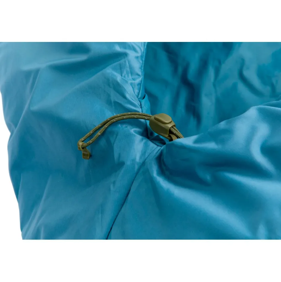 Nordisk Trekkingausrüstung|Kunstfaserschlafsäcke-- Bjarni +10° Mummy Sleeping Bag - Kunstfaserschlafsack Aegan Blue