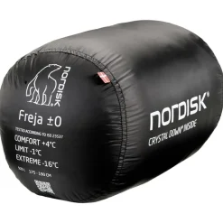 Nordisk Daunenschlafsäcke-- Freja ±0° Blanket Sleeping Bag - Daunenschlafsack Griffin Grey