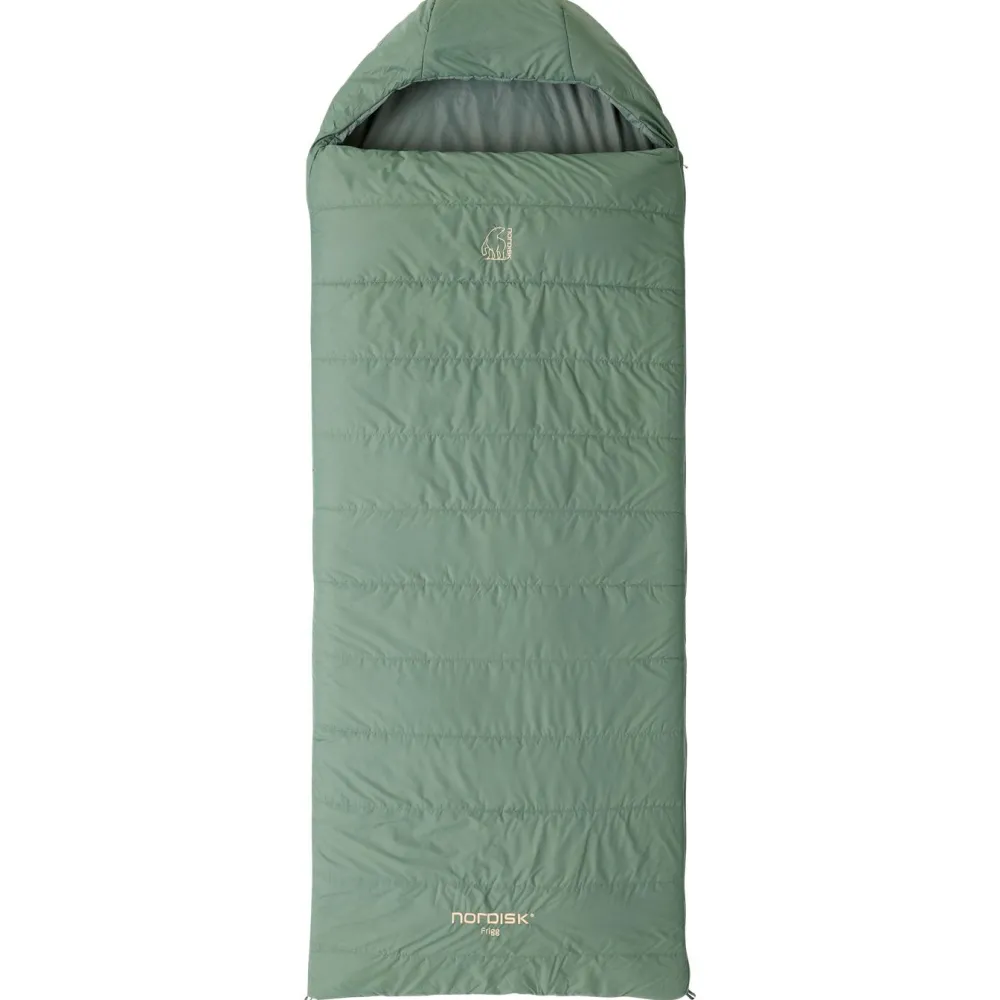 Nordisk - Frigg +10° Blanket Sleeping Bag - Kunstfaserschlafsack Agave Green Best