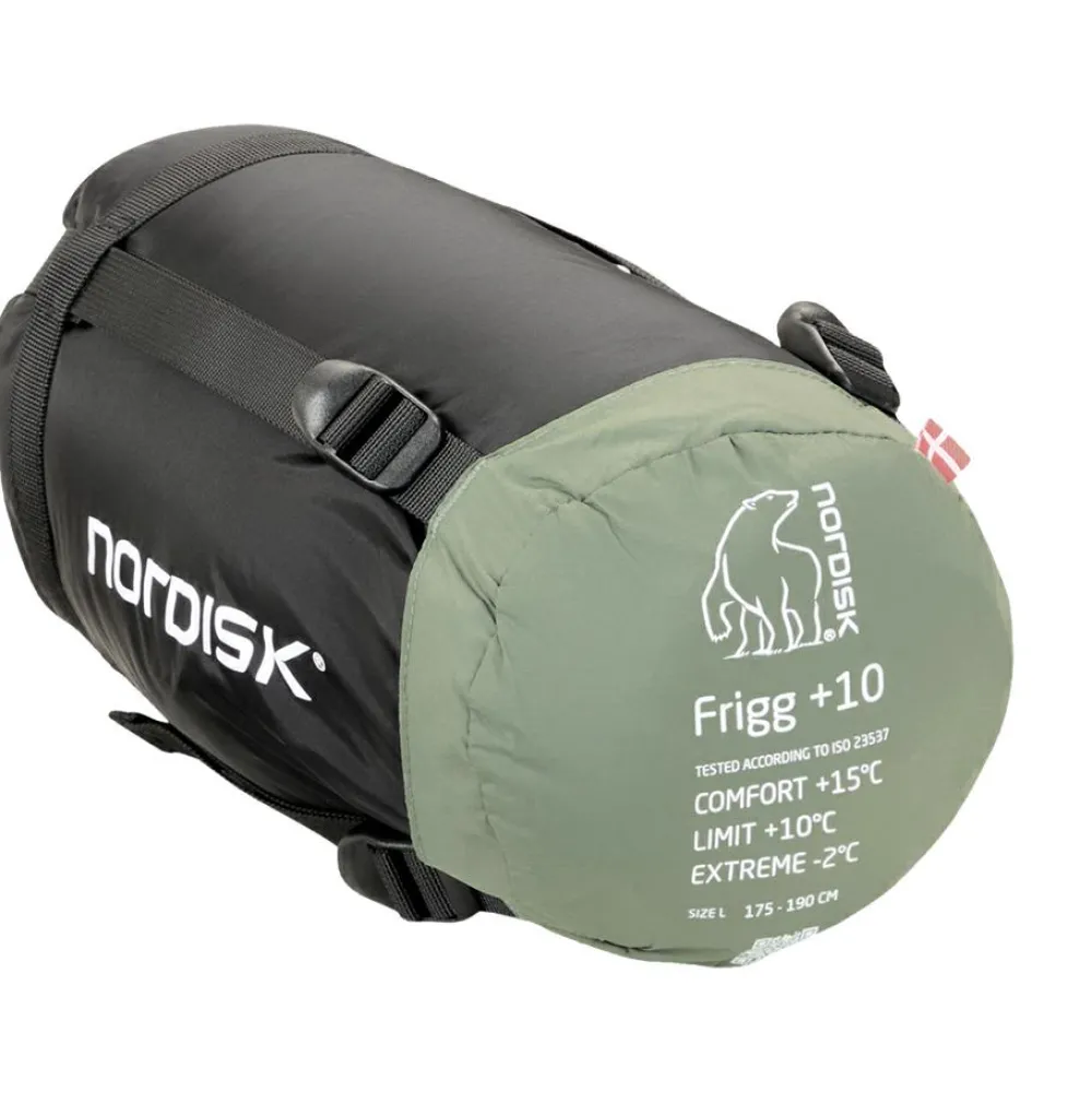 Nordisk - Frigg +10° Blanket Sleeping Bag - Kunstfaserschlafsack Agave Green Best