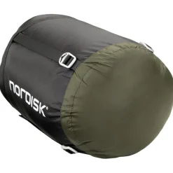 Nordisk Trekkingausrüstung|Kunstfaserschlafsäcke-- Knuth ±0° Wide Mummy Sleeping Bag - Kunstfaserschlafsack Forest Night Green