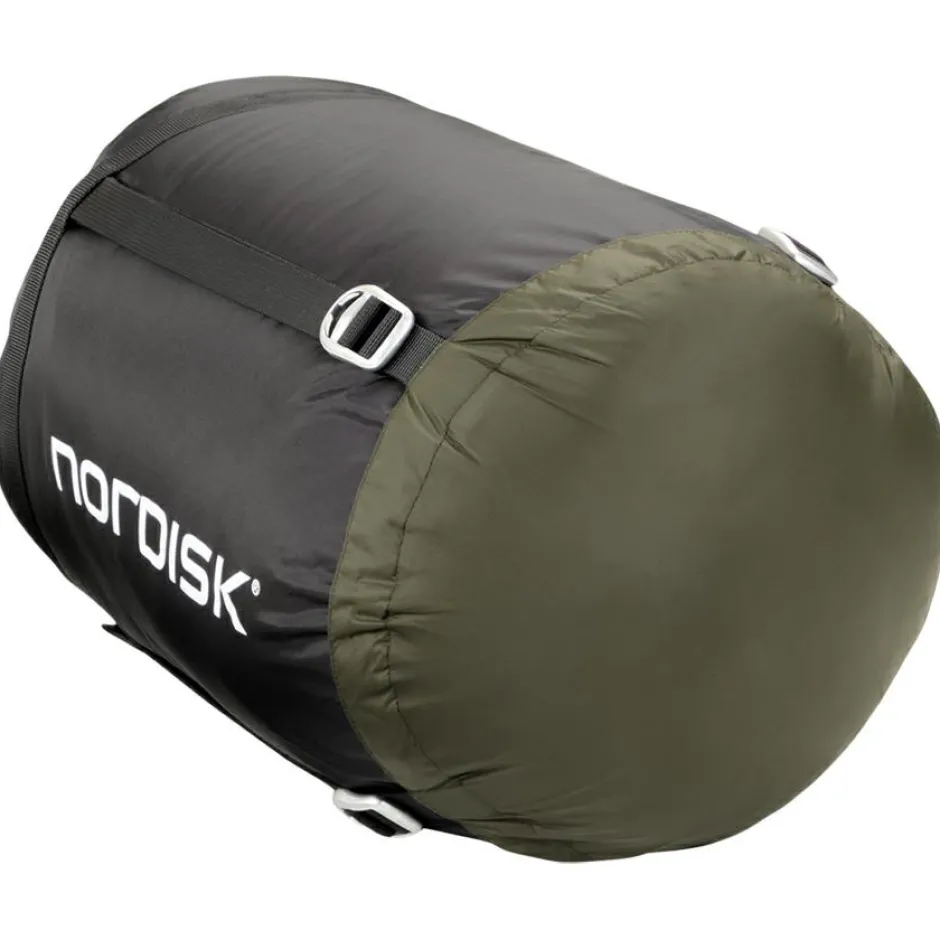 Nordisk Trekkingausrüstung|Kunstfaserschlafsäcke-- Knuth ±0° Wide Mummy Sleeping Bag - Kunstfaserschlafsack Forest Night Green