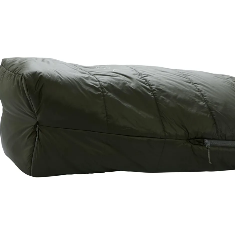Nordisk Trekkingausrüstung|Kunstfaserschlafsäcke-- Knuth ±0° Wide Mummy Sleeping Bag - Kunstfaserschlafsack Forest Night Green