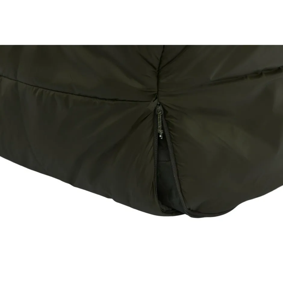 Nordisk Trekkingausrüstung|Kunstfaserschlafsäcke-- Knuth ±0° Wide Mummy Sleeping Bag - Kunstfaserschlafsack Forest Night Green