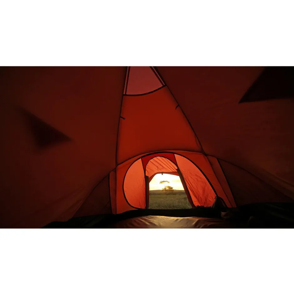 Nordisk Trekkingzelte|Trekkingausrüstung-- Oppland 3 SI (2.0) Tent - 3-Personen Zelt Black Forest